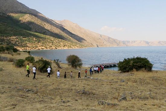 Van’ın saklı cenneti sokakta çalışan çocukları ağırladı 