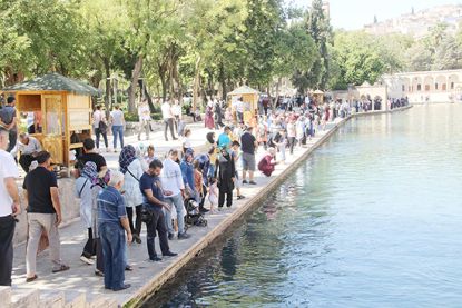 Balıklıgöl’de serin hava yoğunluğu 