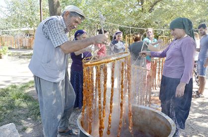 Bağ bozumu zamanı