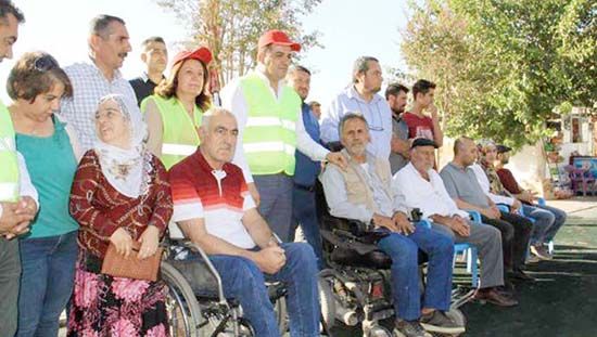 Bismil'de Engelsiz Yaşam Merkezi'nin temeli atıldı