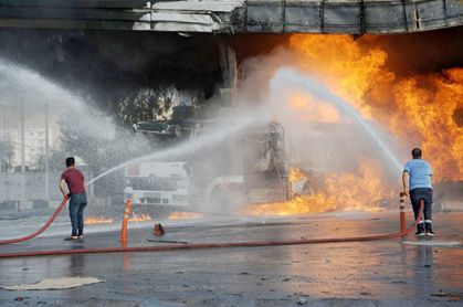 Cizre'de facianın eşiğinden dönüldü 