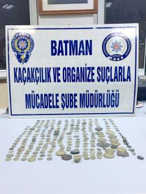 Batman'da 236 sikke ele geçirildi