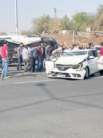 Diyarbakır’da kaza: 3 yaralı