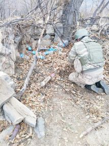 Bitlis'te 8 el yapımı patlayıcı imha edildi