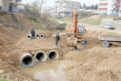 Cizre Belediyesinden alt ve üst yapı çalışmaları