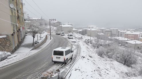 Kar yağışı etkili oldu