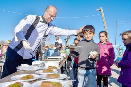 Karne hediyesi kadayıf oluyor!