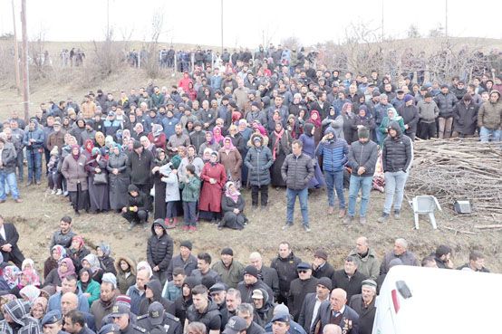 İdlib şehitleri uğurlandı