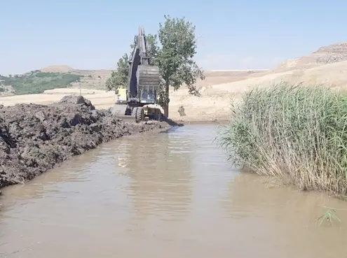 Kapanan yolu ulaşıma açtı!