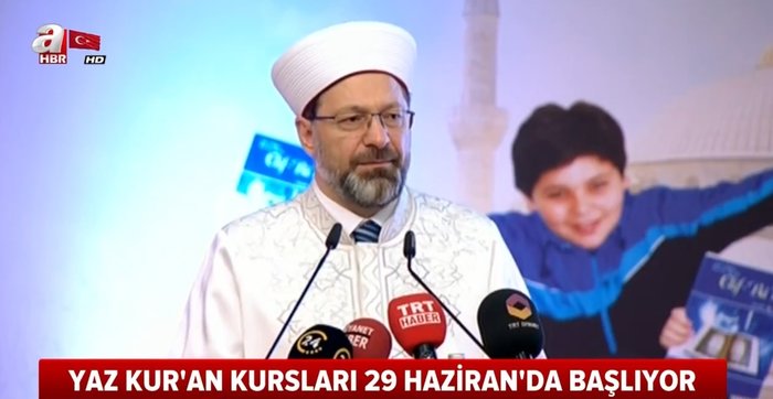 Diyanet TV Yaz Kur'an kursları ne zaman başlıyor! İşte TV KUR'AN Kursu DERSLERİ PROGRAMI