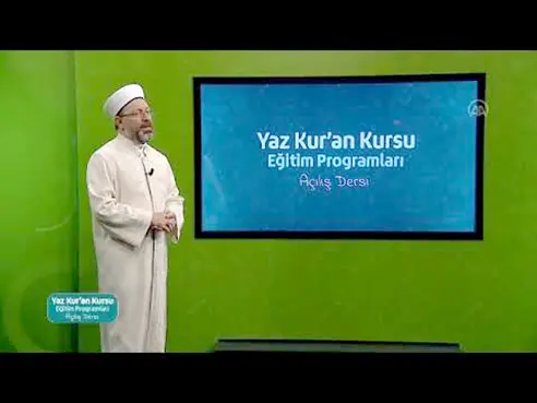 Uzaktan Kur’an kursu