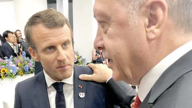 Erdoğan'dan Macron'a: Gidicisin, süren az kaldı