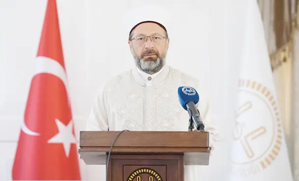 Diyanet İşleri Başkanı Erbaş salgın sürecini değerlendirdi