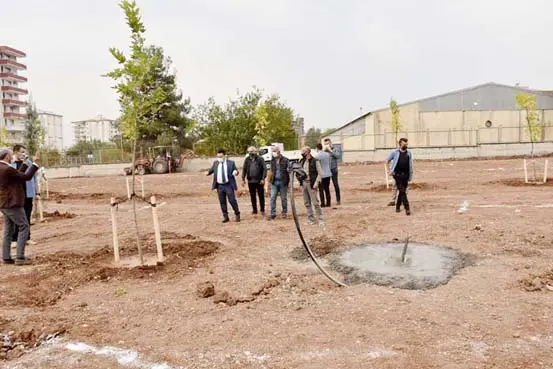 Yeşil alanlar renklendiriyor!