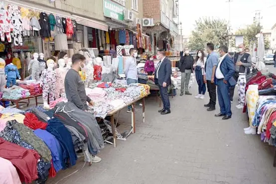 Sakarya caddesi bakımda