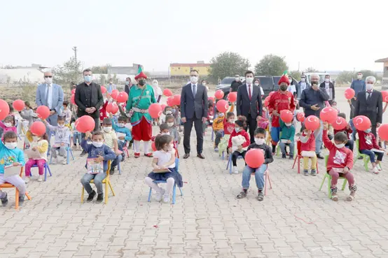 Hem öğreniyorlar hem eğleniyorlar