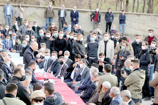 80 yıllık husumeti Soylu sona erdirdi