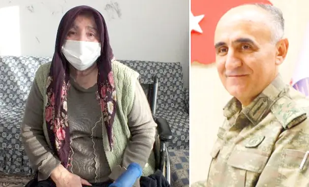 Şehit Korgeneral Erbaş'ın ablası Vatan sağ olsun