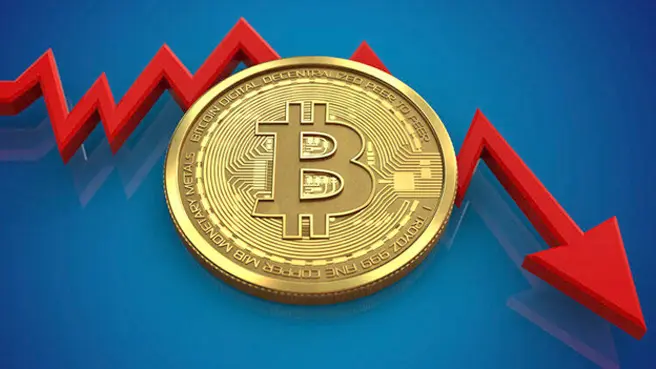 Bitcoin sert düştü!