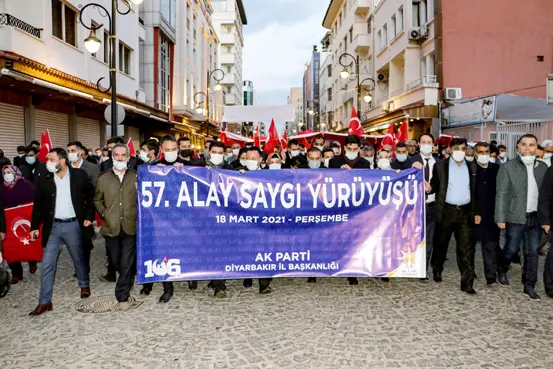 57. Alaya Saygı Yürüyüşü yapıldı