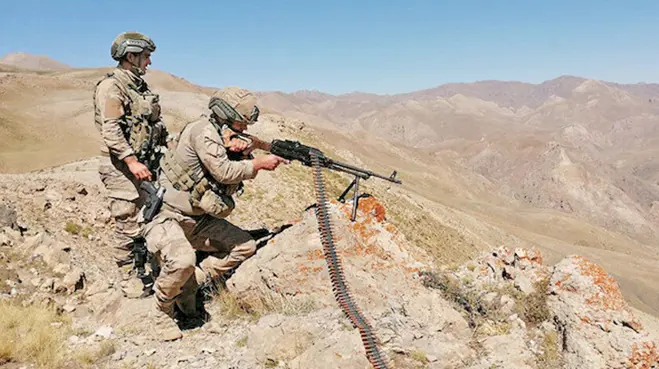 Güvenlik güçleri martta 134 PKK'lılar etkisiz hale getirdi