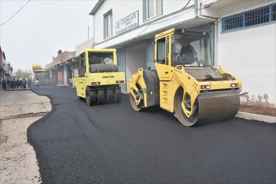 Dericiler Sitesi 20 Yıl Sonra Asfaltlandı