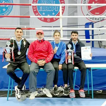 DÜ sporcuları Avrupa turnuvasından madalyalarla ile döndü 