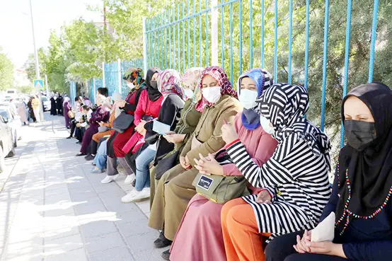 Öğrenciler ter döktü veli manevi destekte