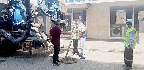 DİSKİ, selden etkilenen Arhavi’de çalışmalarını sürdürüyor 	