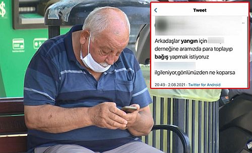 Fırsatçılar bağışa göz dikti