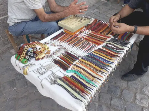 Diyarbakır Ulu Cami'nin gözde tespihçileri 