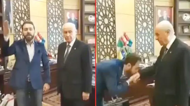 Bahçeli izin verdi, kanser hastası standupçı taklidini yaptı