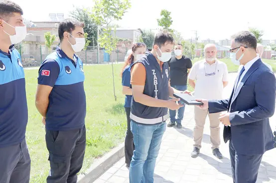 Başkan Koç, Zabıta Haftasını kutladı 