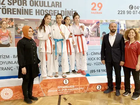 Diyarbakır'da karate turnuvası yapıldı 