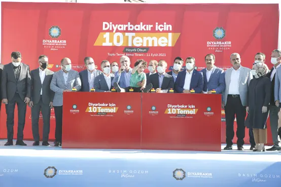 10 projenin temeli atıldı