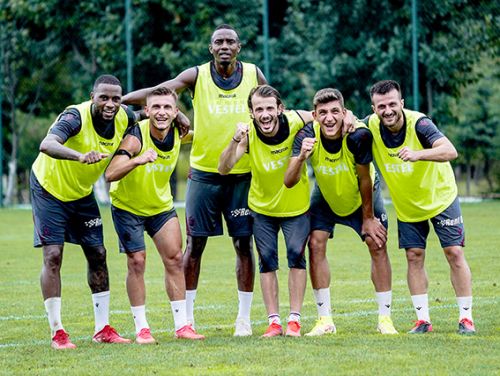 Trabzonspor, Kasımpaşa maçı hazırlıklarını sürdürdü