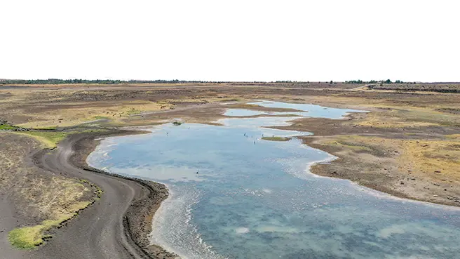 Şehrin yaşam kaynağı kuruyor