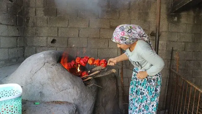 Kadınların kış hazırlığı