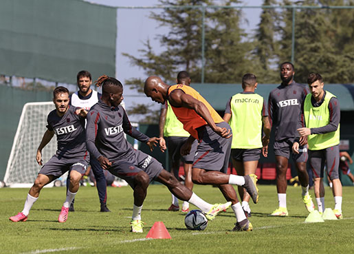 Trabzonspor, Fenerbahçe maçı hazırlıklarını sürdürüyor