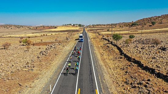 Doğal güzelliklere pedal çevrildi 