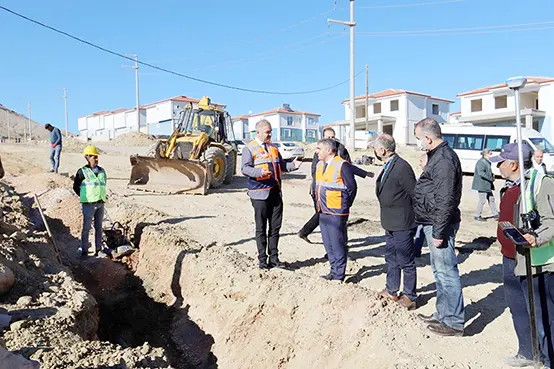 Ergani'de altyapı