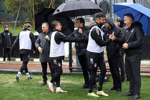 Beşiktaş, Fenerbahçe ile oynayacağı derbi maçın hazırlıklarını sürdürdü