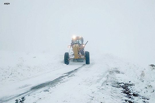 Kar bölgeyi felç ediyor