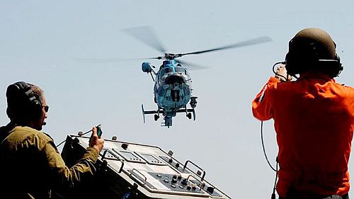 İsrail'de helikopter düştü