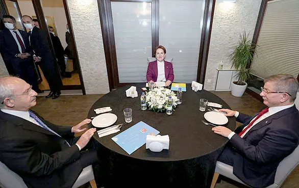 Kılıçdaroğlu, Akşener ve Davutoğlu’ndan sürpriz görüşme