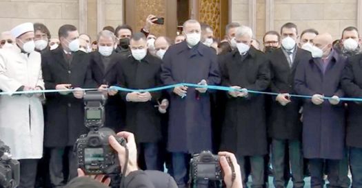 Cumhurbaşkanı Erdoğan, Gülhane Camii'nin açılışını yaptı