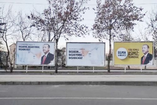 Yerli aşı Turkovac'a bilboardlı destek