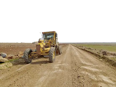 Kar nedeniyle bozulan yollar Bağlar Belediyesi tarafından elverişli hale getiriliyor