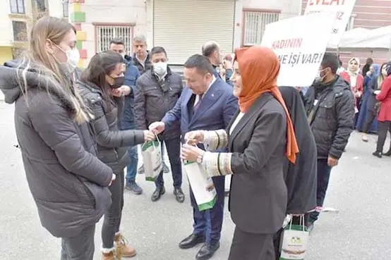 Beyoğlu kadınlar gününde annelerle