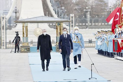 Cumhurbaşkanı Erdoğan, Hollanda Başbakanı Rutte ile görüştü